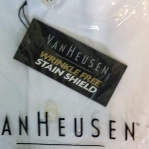 NWT LONG sleeve Van Heusen dress shirt - Picture 2 of 8